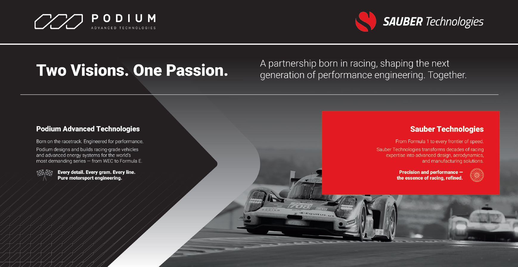 Picture highlights the main focus of the collaboration show at the PWM